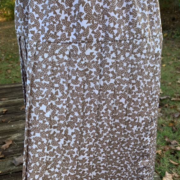 Vintage Pleated Mushroom Skirt - Picture 7 of 13